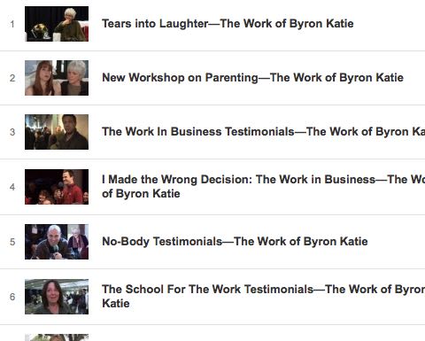 Video The Work Byron Katie Veranstaltungen