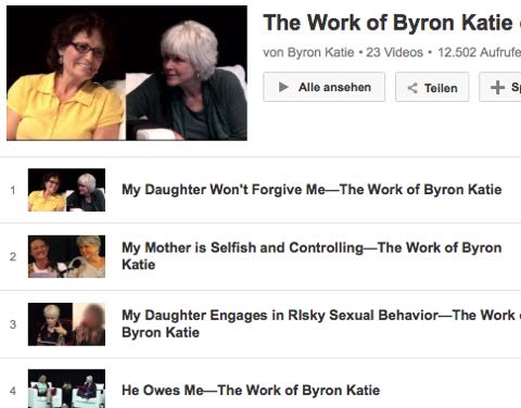Video The Work Byron Katie Familie