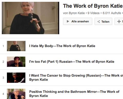 Video The Work Byron Katie Gesundheit